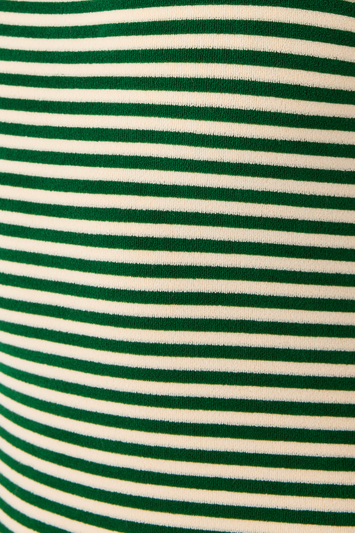 Top de copas balconette de rizo - Rayas verdes