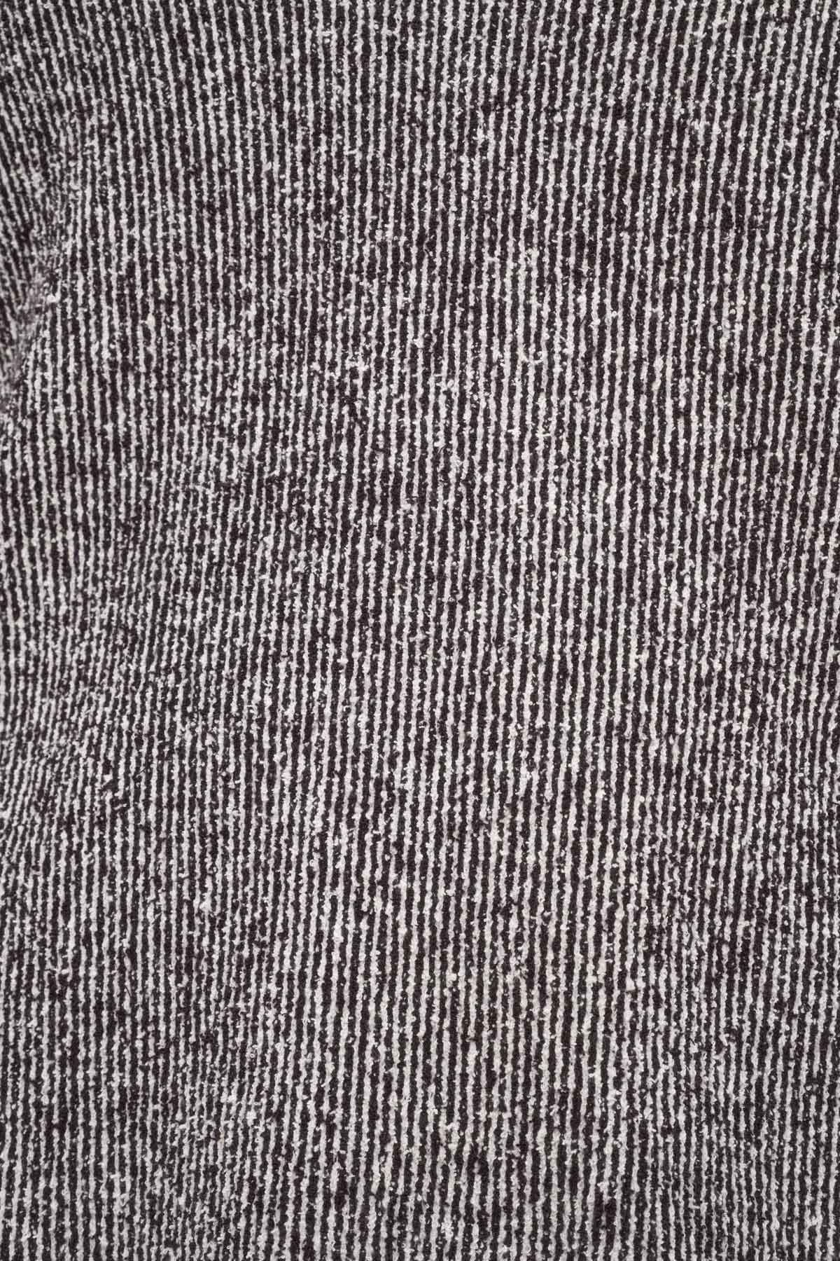 Minivestido de punto texturizado - Negro