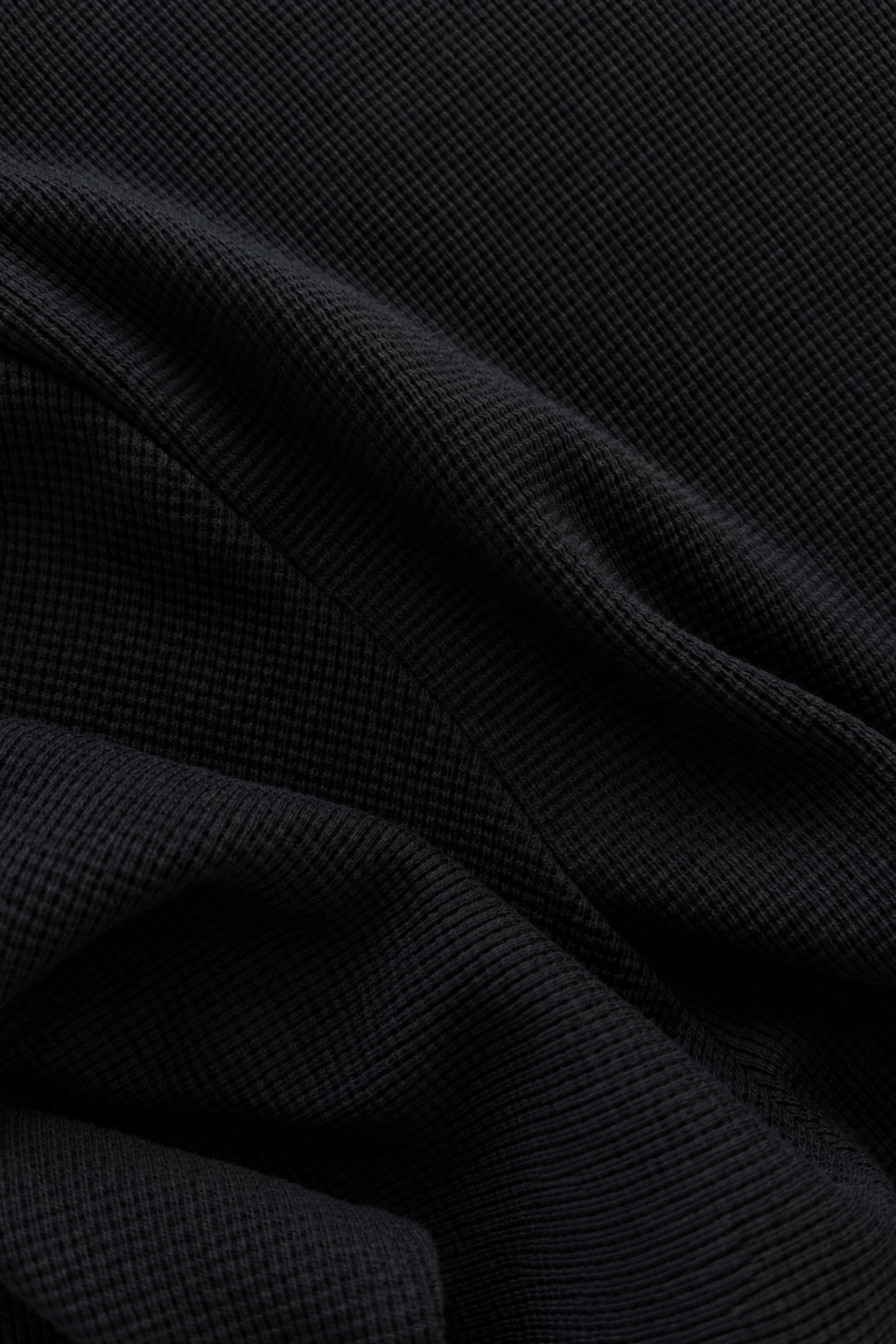 Pantalón de chándal deportivo con textura gofrada - Negro
