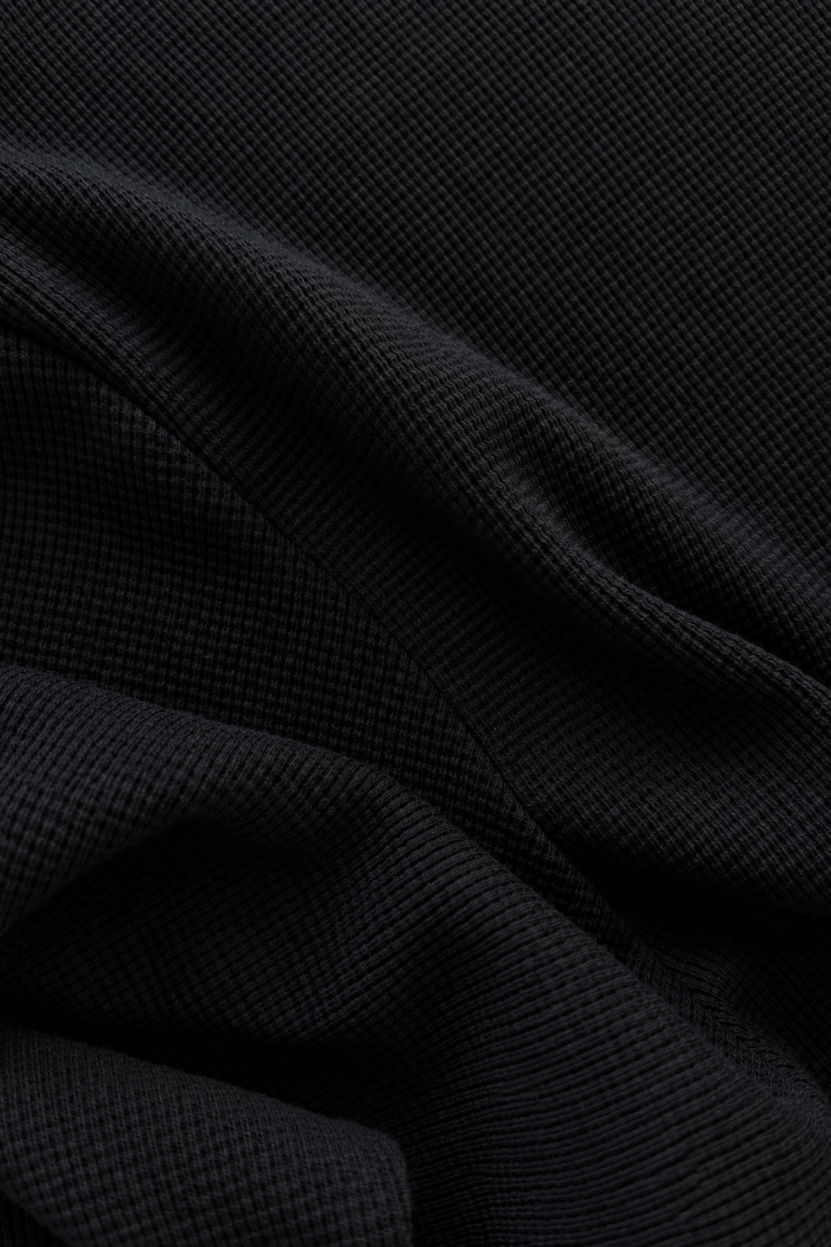 Pantalón de chándal deportivo con textura gofrada - Negro