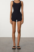 Body acanalado - Negro