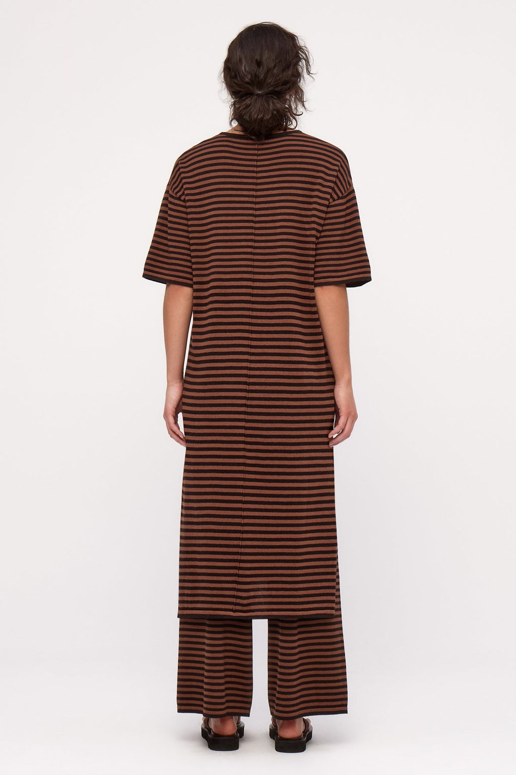 Vestido de punto - Marrón