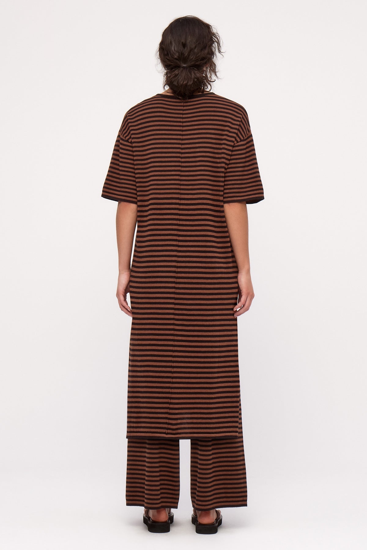 Vestido de punto - Marrón