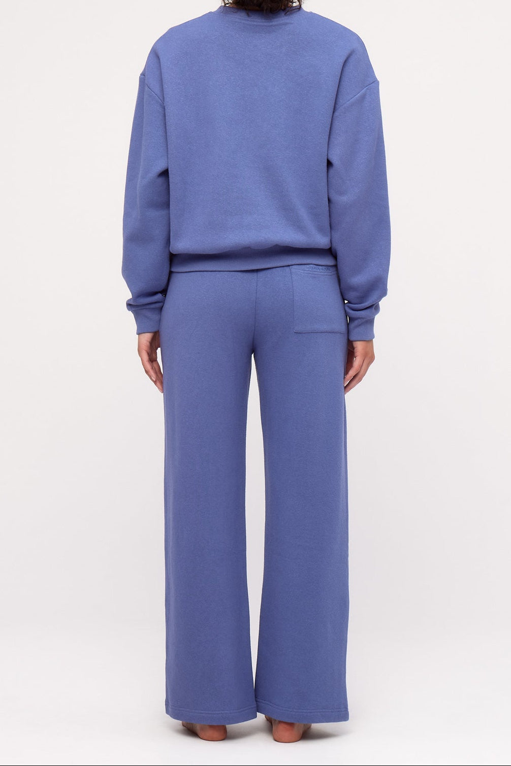 Pantalón de chándal deportivo de felpa - Azul